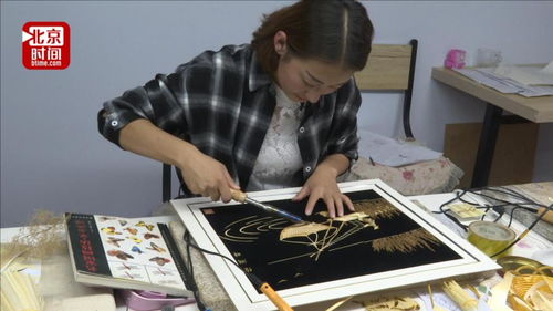 麥秸畫出新天地 90后女孩巧手變廢為寶，月入萬元